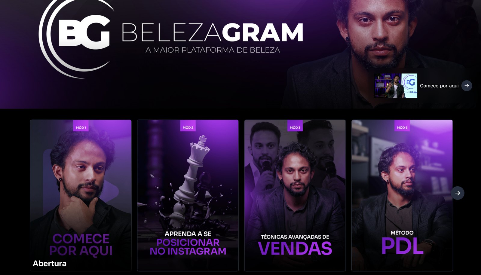 Plataforma BelezaGRAM